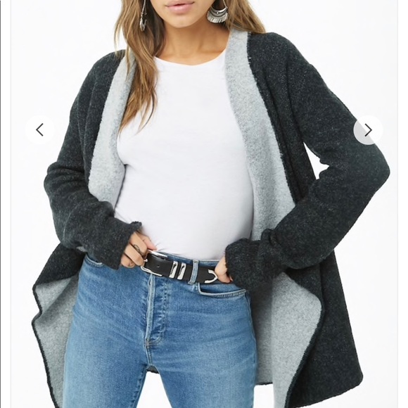 Forever 21 Sweaters - Drape Front Cardigan